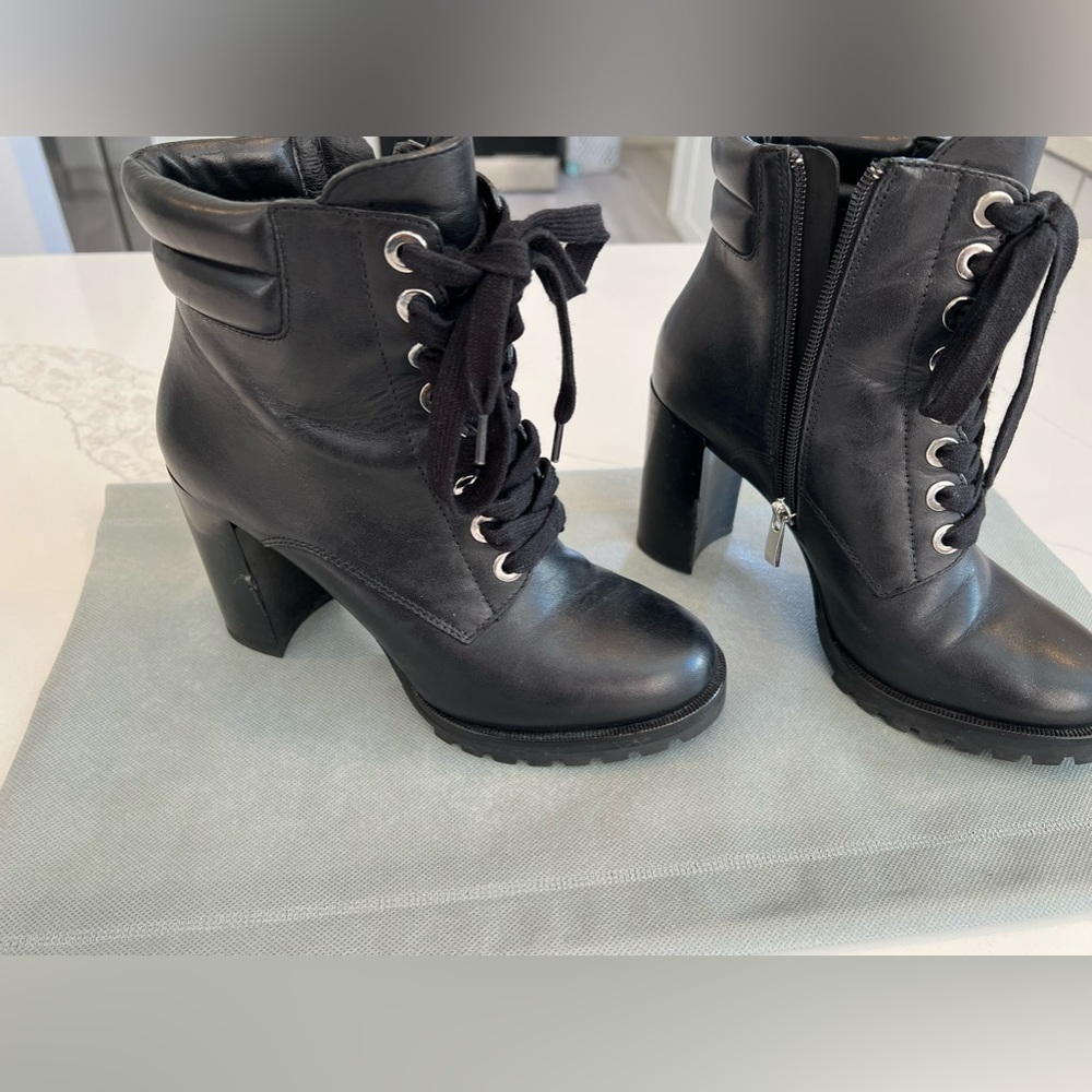 Paige Combat Boots Black - image 2